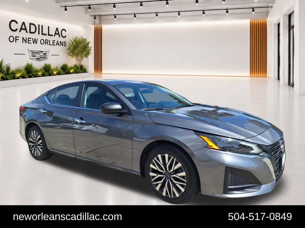 2024 Nissan Altima 2.5 SV in Gray — front three-quarter view
