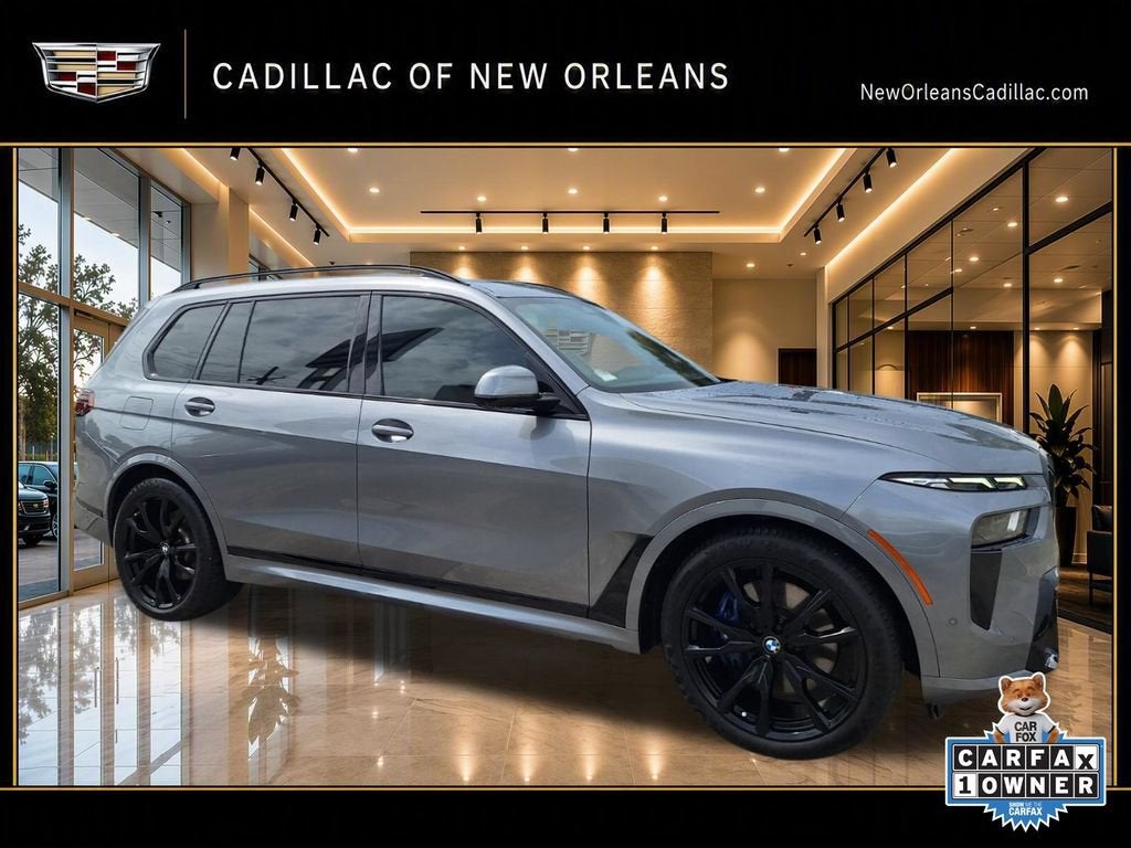 2023 BMW X7 xDrive40i in Gray — front three-quarter view